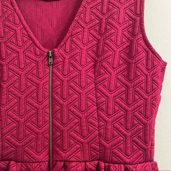 Forever 21 Burgundy Fit and Flare Dress size S - Picture 4 of 5